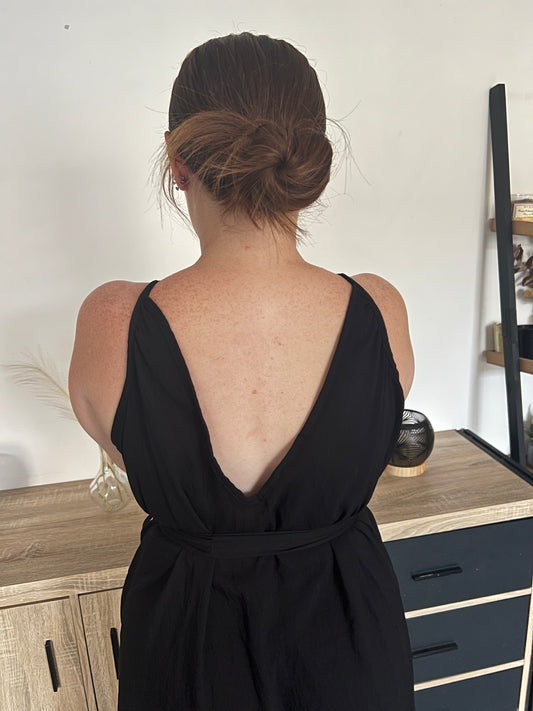 Robe longue noir