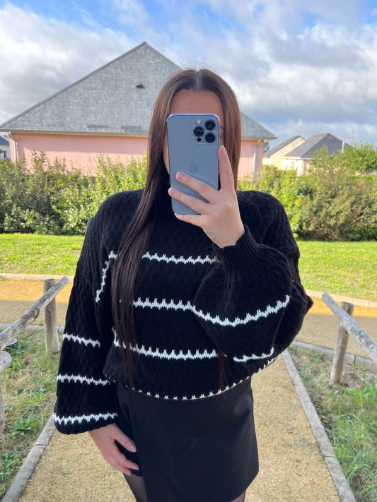 Pull Loanne noir