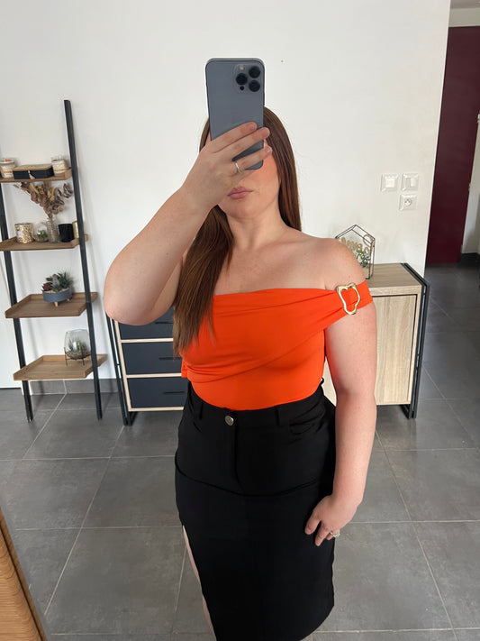 Body bijou orange