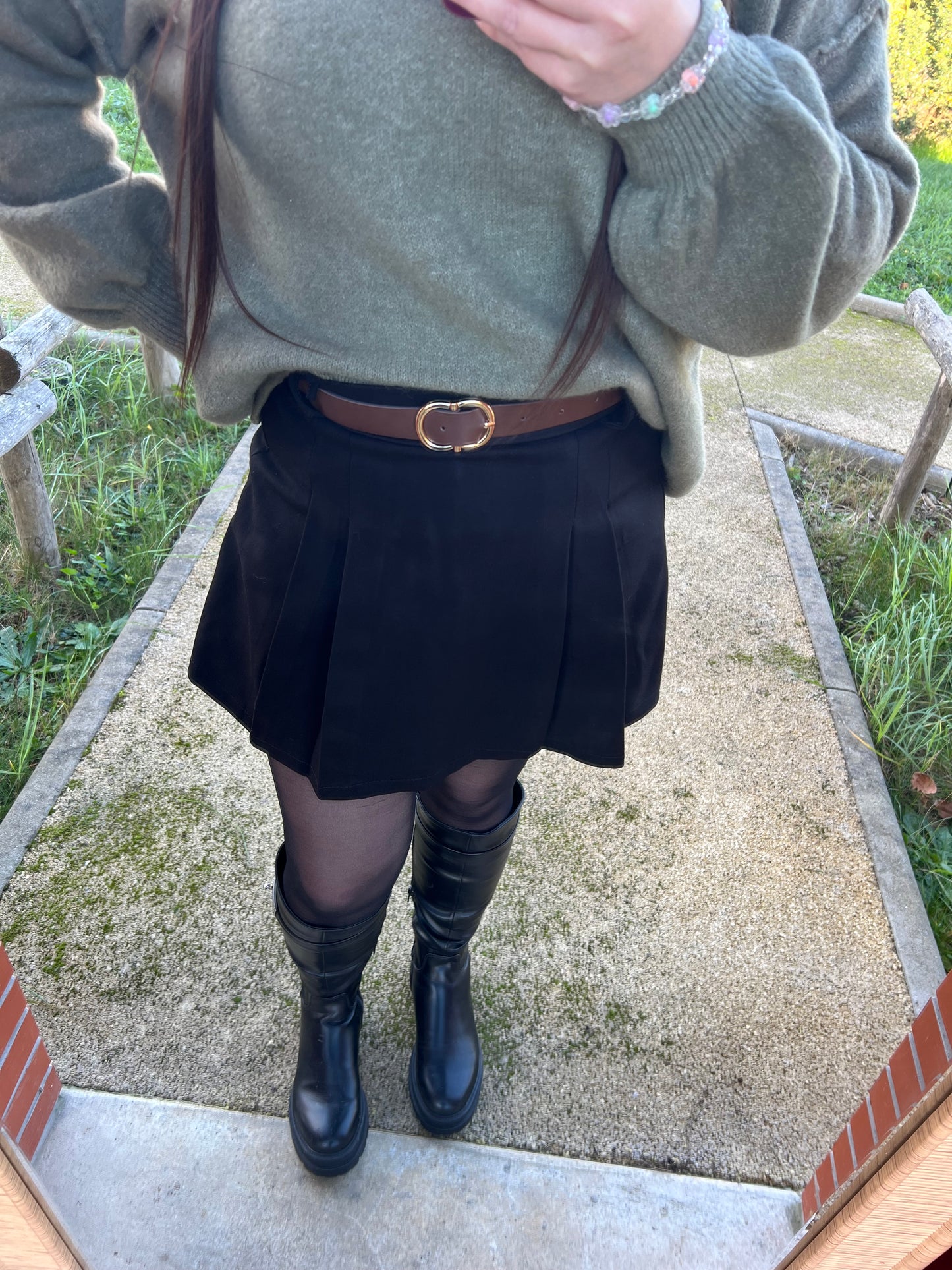 Jupe short Belly noir