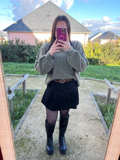 Jupe short Belly noir