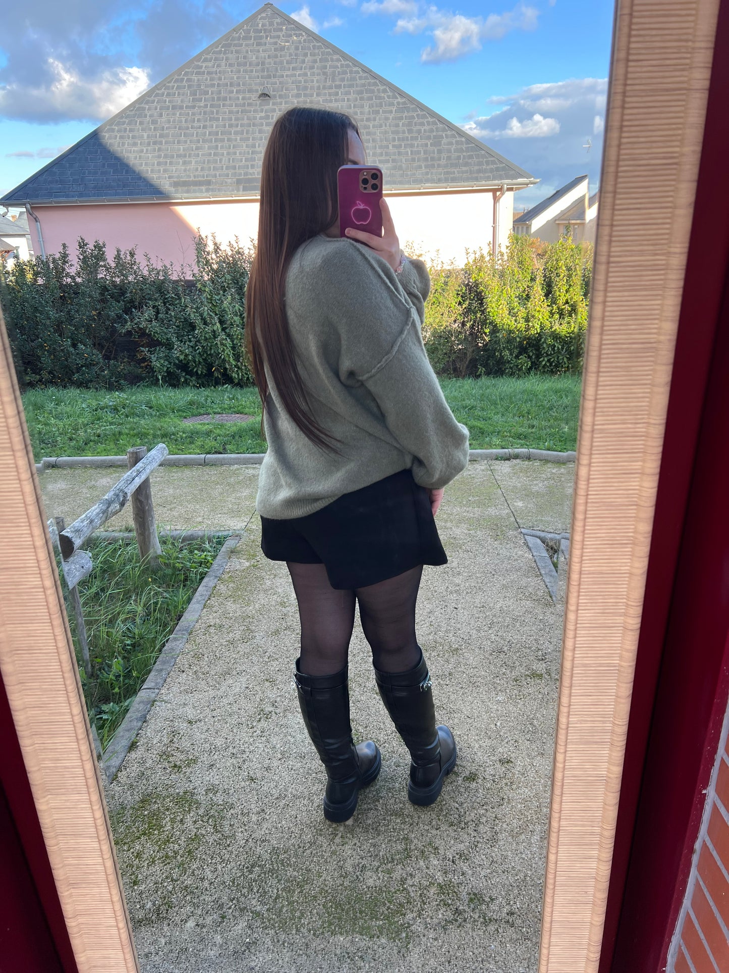 Jupe short Belly noir