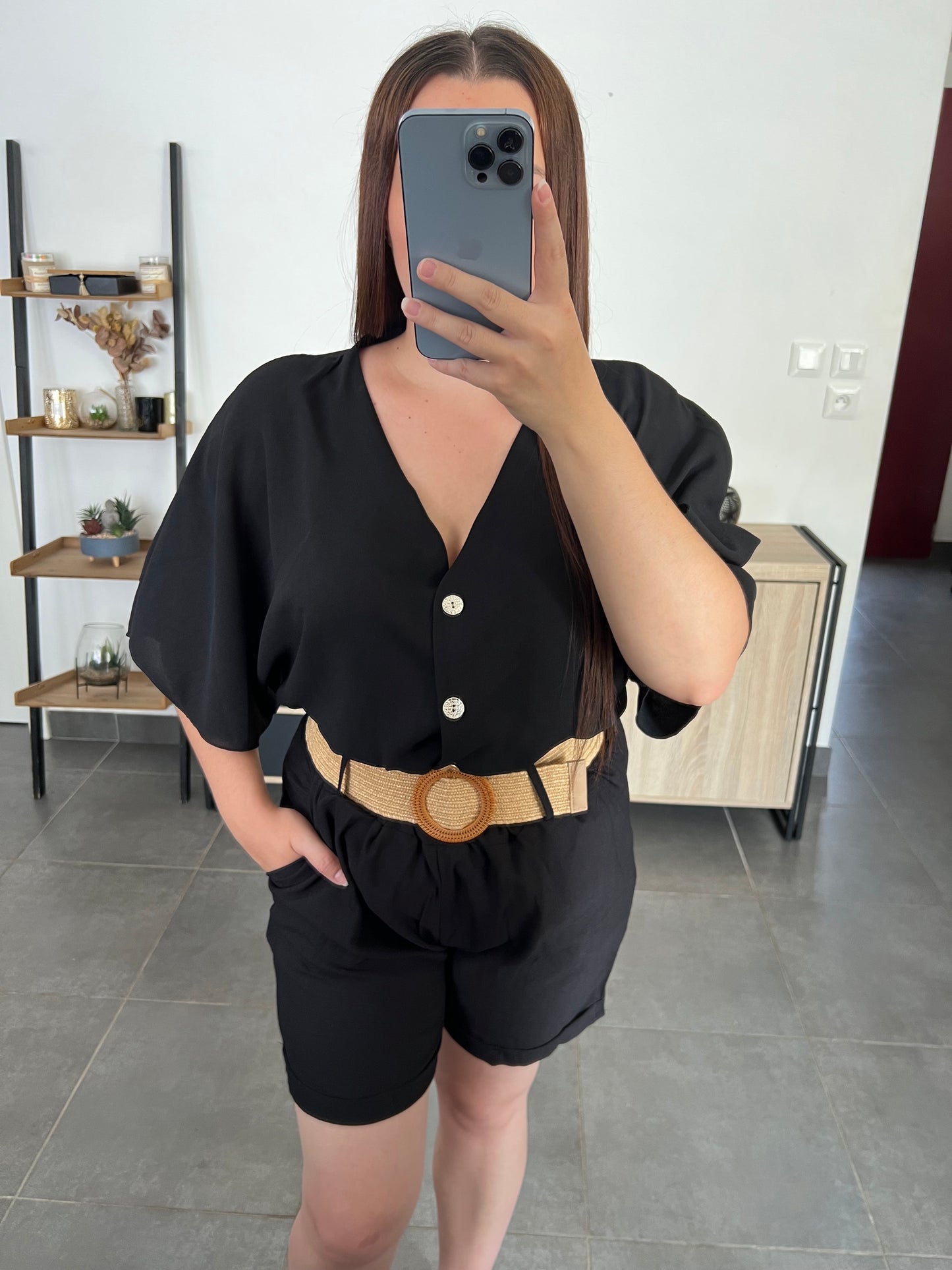 Blouse noir