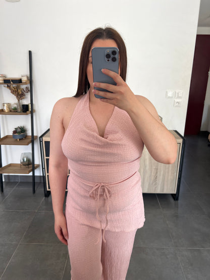 Ensemble dos nu rose pâle